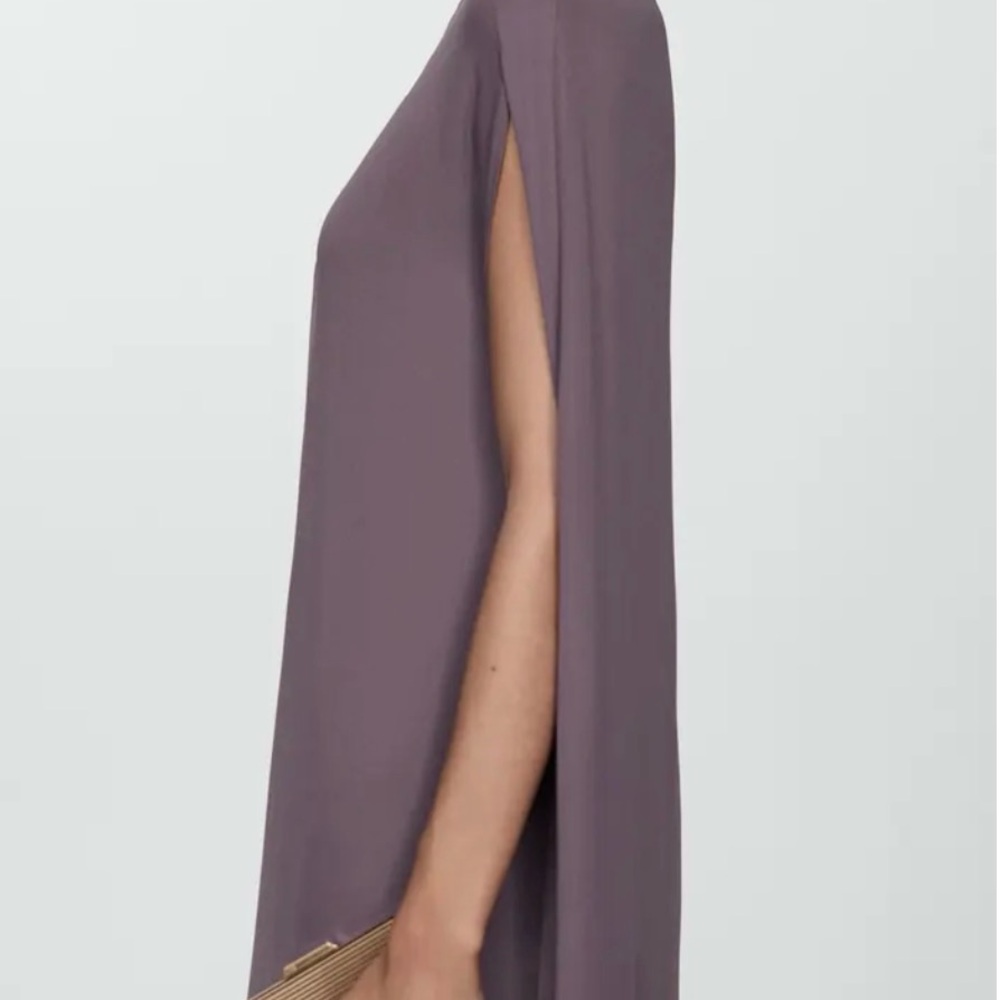 Mango cape Dress